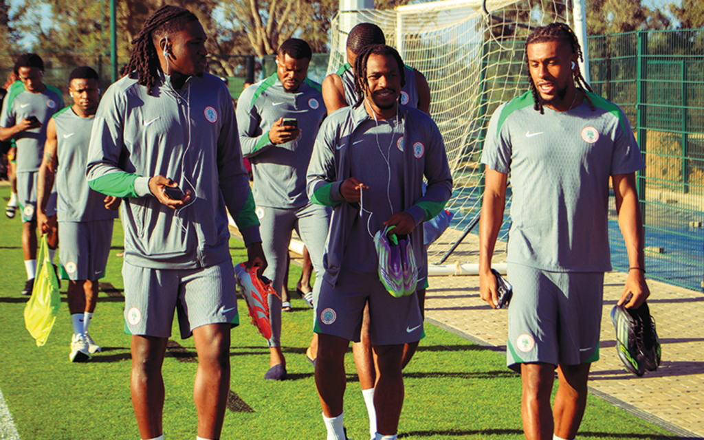 Super Eagles in camp