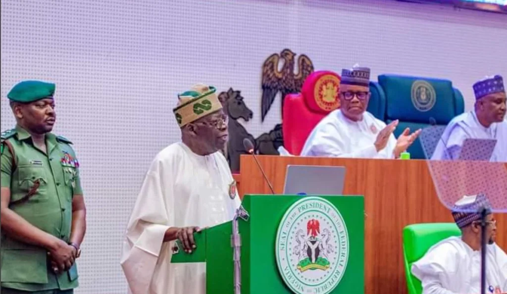 Tinubu Presents 2026 Budget.