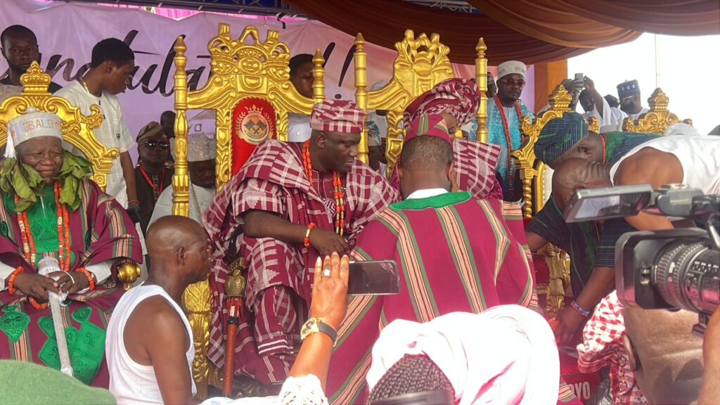 Seyi Tinubu Installed As Okanlomo Of Yorubaland
