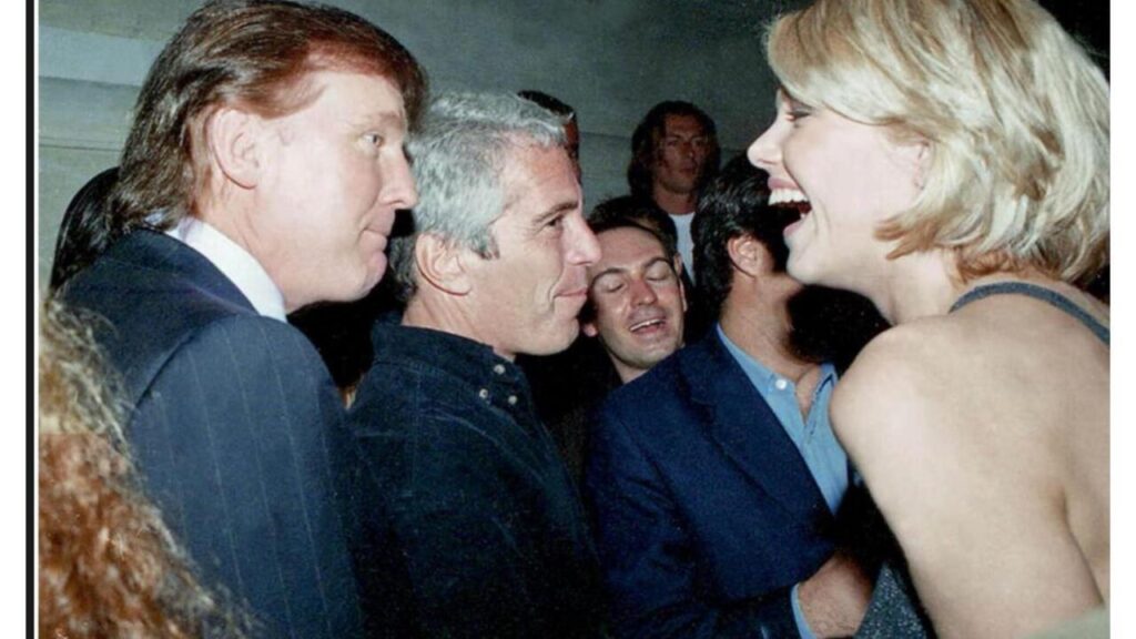 Photo of Trump with Epstein