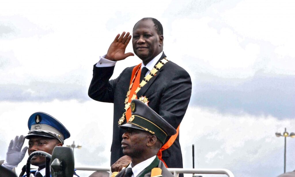 Cote d'Ivoire President, Alassane Ouattara.
