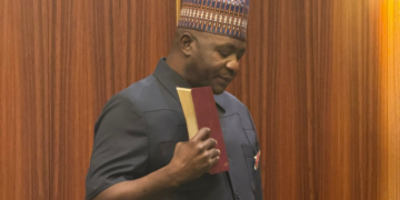 Musa Pledges Swift Impact as He Assumes Office as Defence Minister Photo of General Christopher Musa