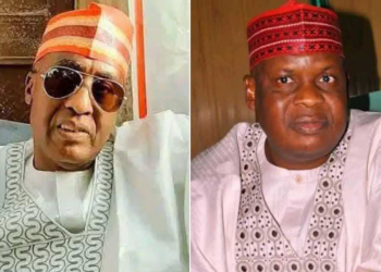 A photo combo of Hon. Sarki Aliyu Daneji and Hon. Aminu Saad Ungogo