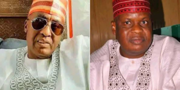 A photo combo of Hon. Sarki Aliyu Daneji and Hon. Aminu Saad Ungogo