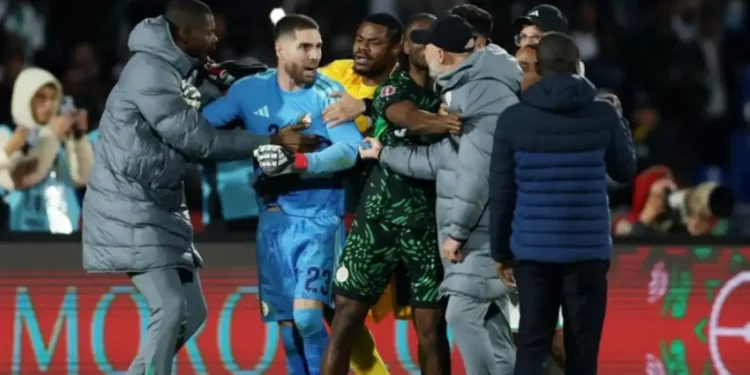 Algeria’s Zidane vs Nigeria AFCON Scuffle