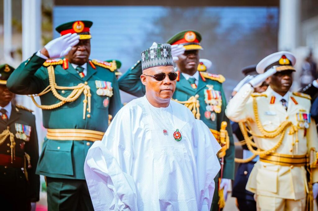 Shettima at the 2026 Armed Forces Remembrance Day