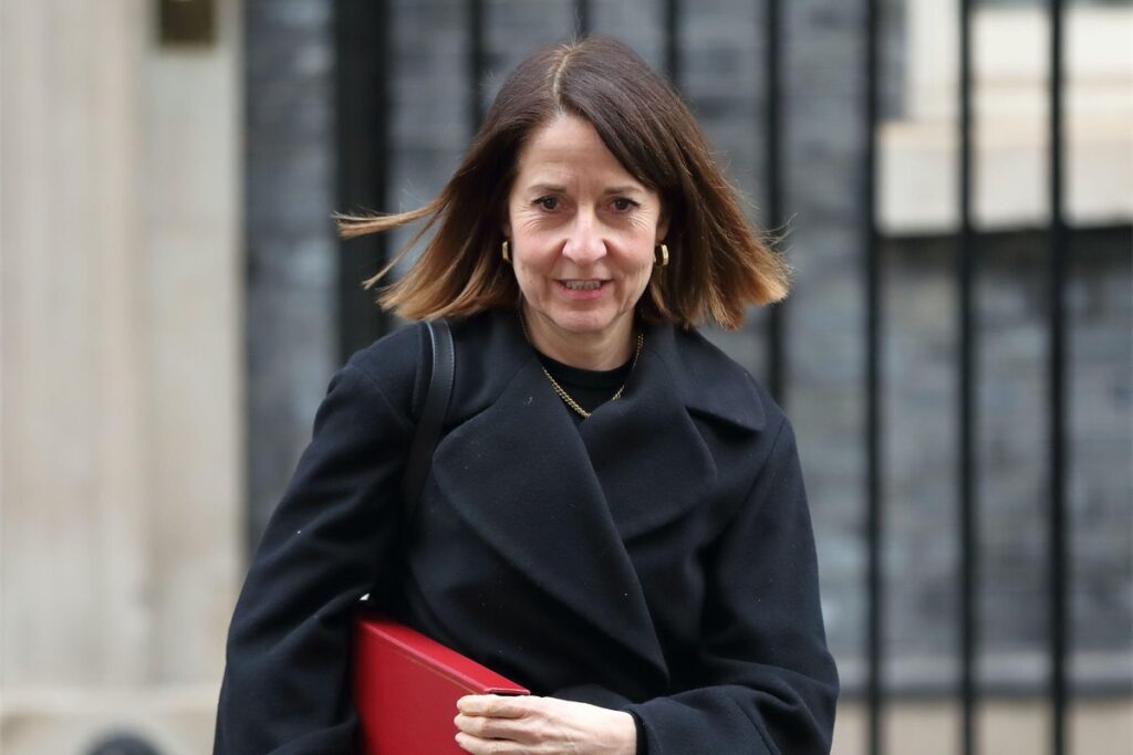 Photo of UK's  Technology Secretary Liz Kendall