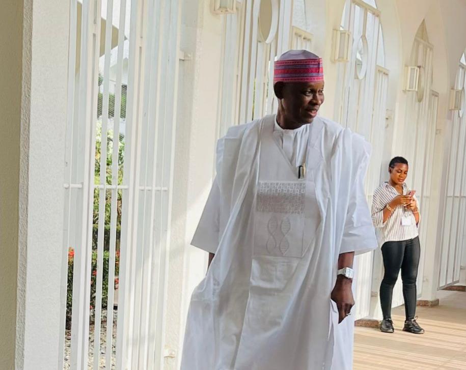 Photo of Abba Yusuf in Aso Rock