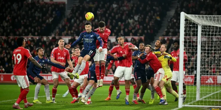 nottingham forest vs arsenal