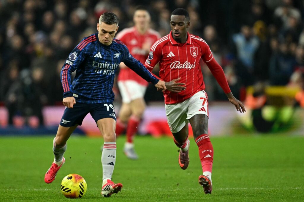 nottingham forest vs arsenal