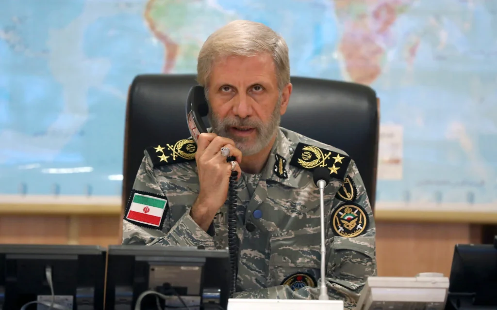 Photo of Iran's new army chief Amir Hatami