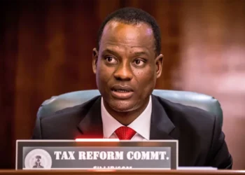 The Chairman of the Presidential Committee on Fiscal Policy and Tax Reforms, Mr. Taiwo Oyedele.