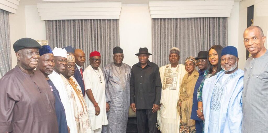 PDP Leadership Meets Jonathan
