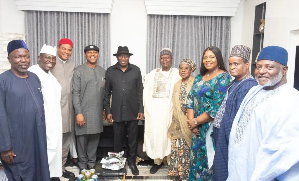PDP Leadership Meets Jonathan