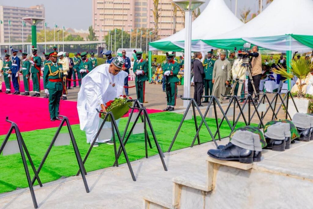 Shettima at the 2026 Armed Forces Remembrance Day