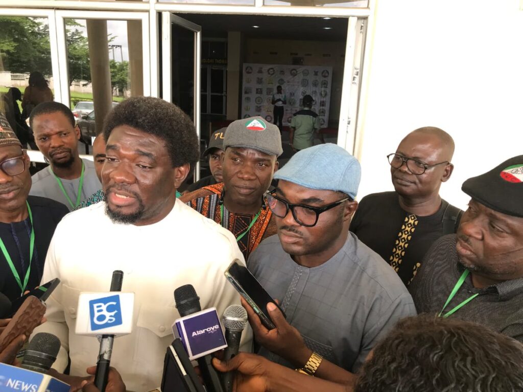 TUC President Festus Osifo Speaking