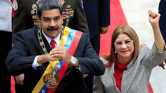 Maduro and his wife