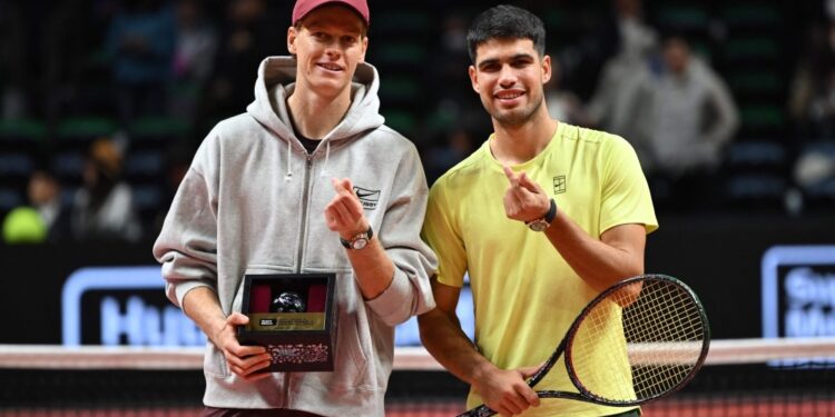 Photo of Sinner and Alcaraz