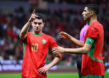 Photo of Brahim Diaz and Hakimi