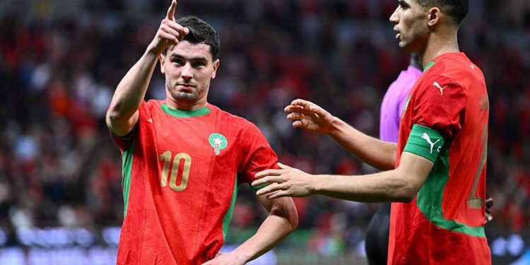 Photo of Brahim Diaz and Hakimi