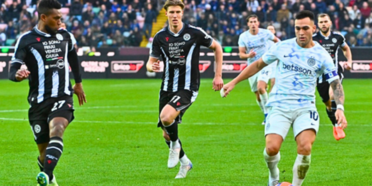 Udinese vs Inter milan