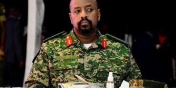 Uganda President’s Son Threatens Opposition Leader as Post-Election Tensions Rise Photo of Muhoozi Kainerugaba