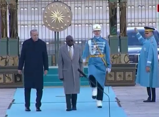 Photo of Tinubu in Türkiye
