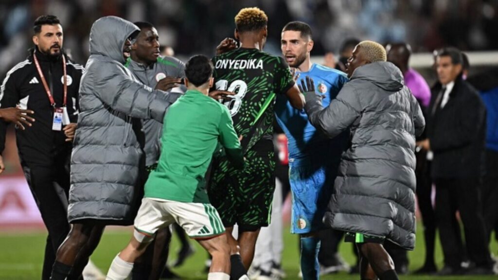 Algeria’s Zidane vs Nigeria AFCON Scuffle