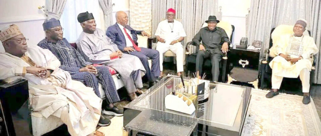 PDP Leadership Meets Jonathan