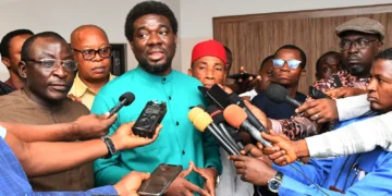 TUC Endorses JOHESU Strike, Rejects ‘No Work, No Pay’ Directive TUC President Festus Osifo Speaking