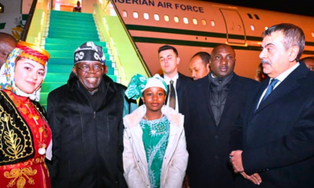 Tinubu Arrives In Türkiye