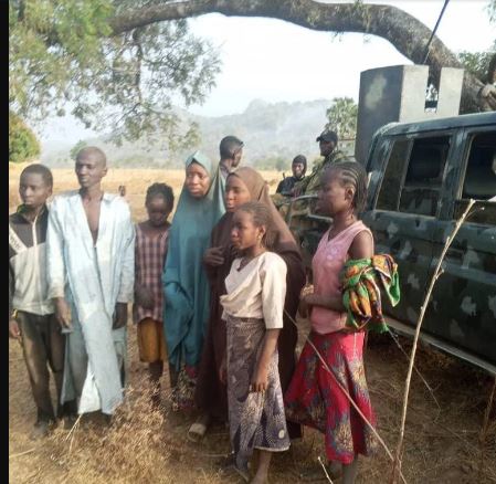 kidnap victims in Kaduna forest