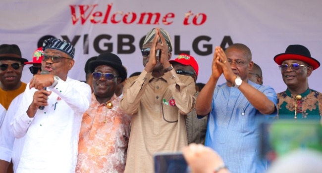 Photo of Nyesom Wike in Rivers State