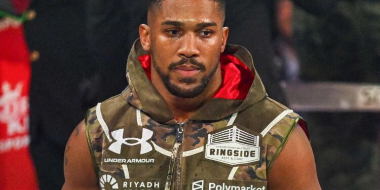 Photo of anthony joshua