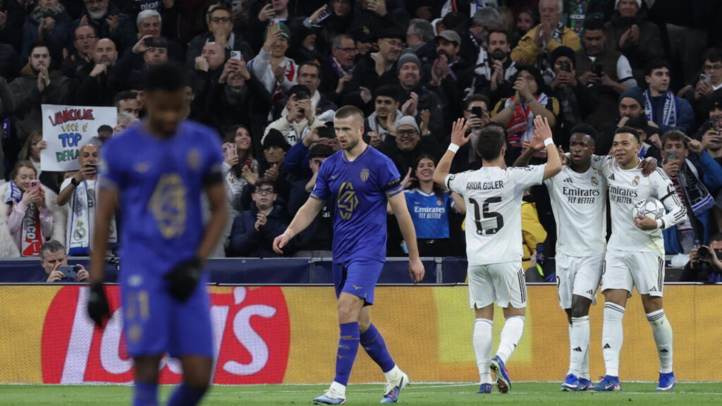 Real Madrid vs Monaco