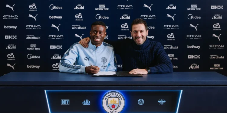 Marc Guehi signs for Man City
