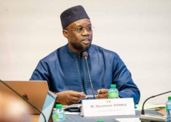 Senegal’s Prime Minister, Ousmane Sonko.