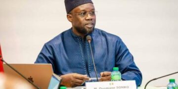 Senegal’s Prime Minister, Ousmane Sonko.