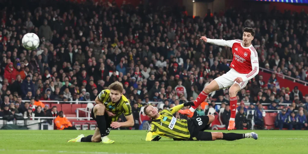 Arsenal vs Kairat Almaty game