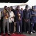 Senegal President Bassirou Diomaye Faye addresses members of Senegal’s national football team upon their arrival in Dakar.