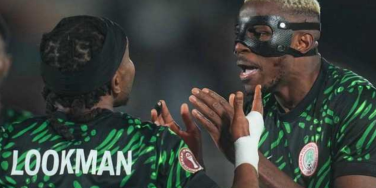 Photo of Ademola Lookman and Victor Osimhen