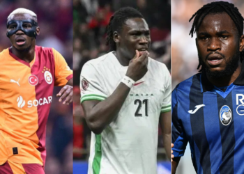 Photo of Osimhen, Bassey and Lookman