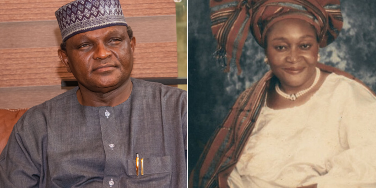 Photo of Hamza Al-Mustapha and Kudirat Abiola.