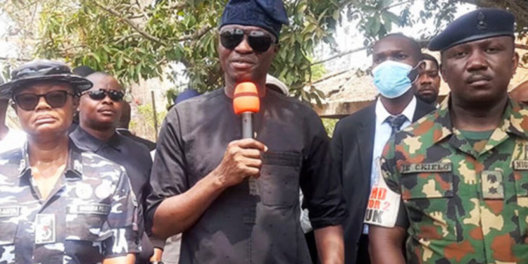 The Ebonyi State Governor, Francis Nwifuru.