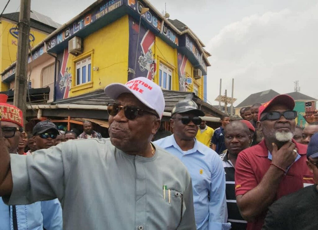 Anambra government shuts new auto spare parts market.