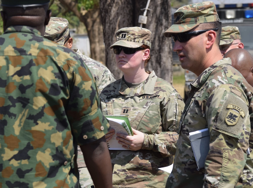 US military troops are training Nigerian soldiers