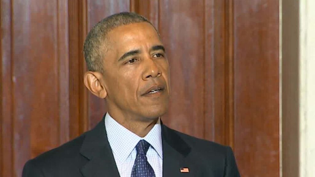 Obama's responds to Trump