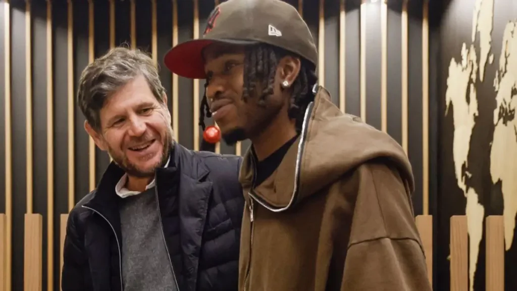 Ademola Lookman in Madrid