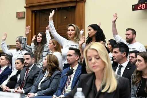 Photo of US Attorney General Pam Bondi at a House Judiciary Committee hearing