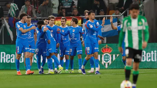 Atletico Madrid vs Real Betis Copa del Rey Game